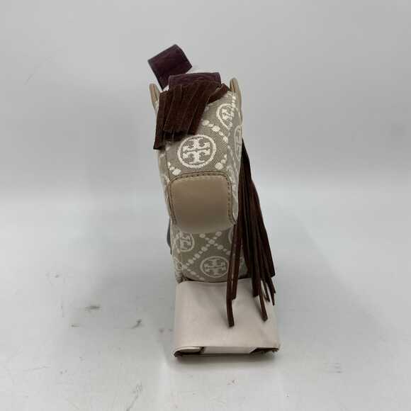 Tory Burch Brown Leather Crossbody | Lunar Year of the Horse OS - Picture 3 of 8